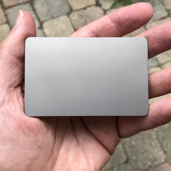 Blank Card Sample (silver, no engraving)